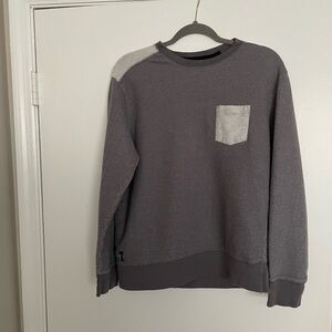 Women’s Lightweight Gray Sweater w/ Pocket Size Large